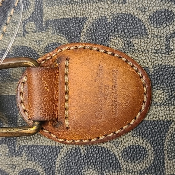 DIOR VINTAGE 70S/80S ULTRA RARE TROTTER COATED CANVAS/LEATHER TOTE/BOWLING BAG - Picture 9 of 17